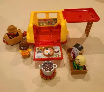 호빵맨 신나는 캠핑카 + 퍼즐(2종류) 세트