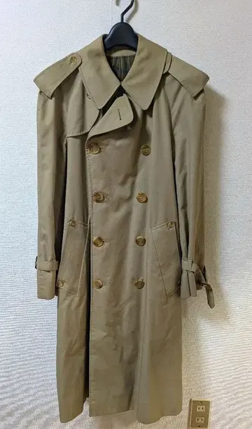 초레어! 70s AQUAscutum 빈티지 트렌치코트