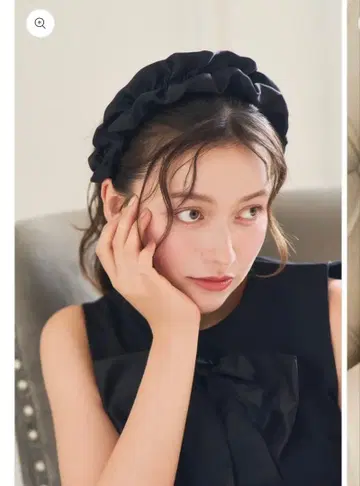 [ POMIII PARTAGE ] 프릴 볼륨 헤어밴드