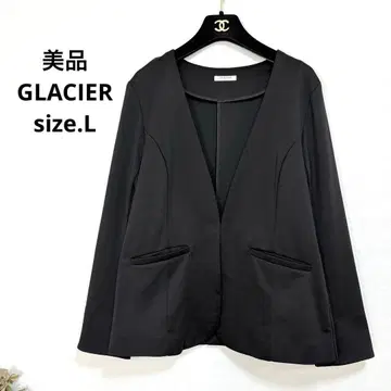 새상품급 GLACIER 노카라 스트레치 자켓
