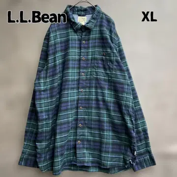 엘엘빈 긴팔 셔츠 XL 트래디셔널 핏 여유로운 [ 7522 ]