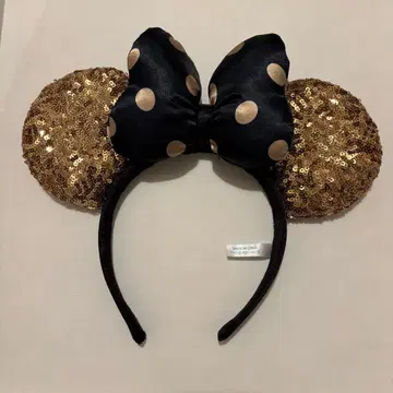 디즈니 스팽글 귀 머리띠