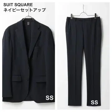 SUIT SQUARE 네이비 셋업 저지 연중무휴