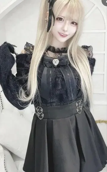 MARS 오프 롤 샤기 니트탑 블랙