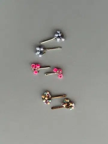 귀걸이 세트 46 핸드메이드 22cm 인형