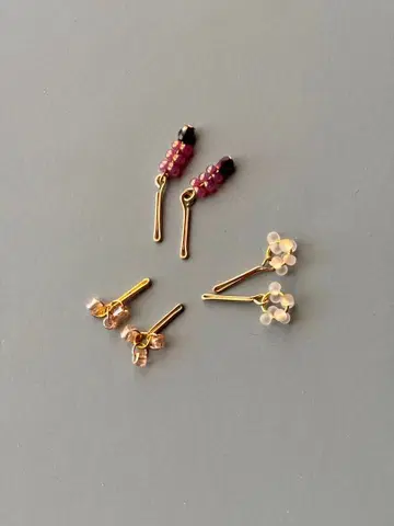 귀걸이 세트 49 핸드메이드 22cm 인형