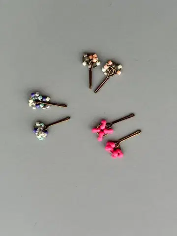 귀걸이 세트 50 핸드메이드 22cm 인형