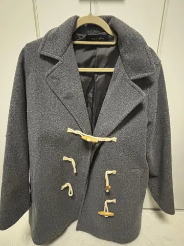 그레이 더플 코트