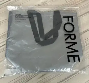 히가시하라 아키 FORME 보냉백 쿨러 토트백 차콜