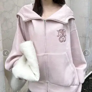 snidel 후드티 핑크