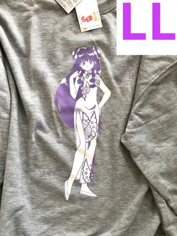 새상품 란마 1/2 샴푸 얇은 소재 트레이닝복 그레이 LL 사이즈 풀오버