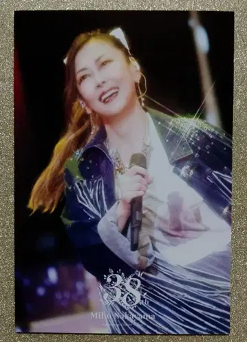 나카야마 미호 38주년 기념 라이브 Blu-ray 특전 엽서