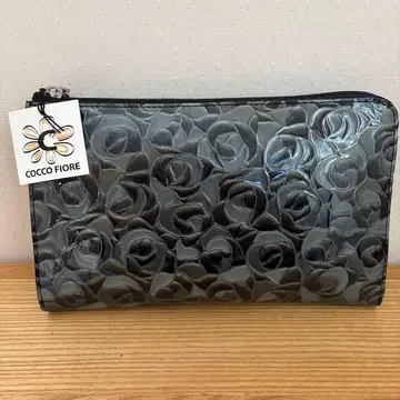 COCCO FIORE 로즈 패턴 파우치