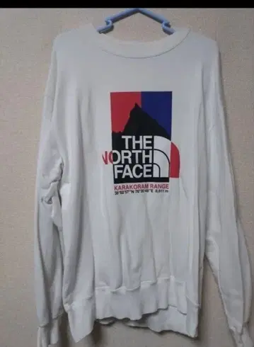 THE NORTH FACE 카라코람 레인지 크루 맨투맨 L