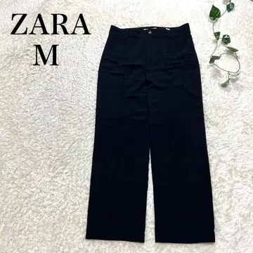 ZARA 자라 슬랙스 블랙 L 빅 사이즈 심플