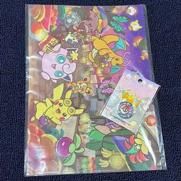 [ 대만 한정 ] 포켓몬 센터 타이베이 핀 배지 클리어 파일 세트