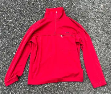 patagonia R 하프 지퍼 상의 s 빨간색 미국제