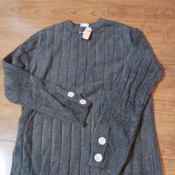 젤라또피케 리브 룸웨어 다크 그레이 원피스