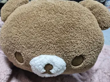 리락쿠마 차이로이코구마의 네 발 봉제 인형 XL 프리미엄