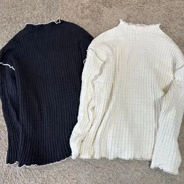 프릭스스토어 와플 하이넥 상의