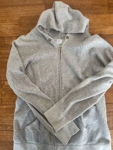 스탠다드 캘리포니아 별주 Champion 그레이 후드티 S 사이즈