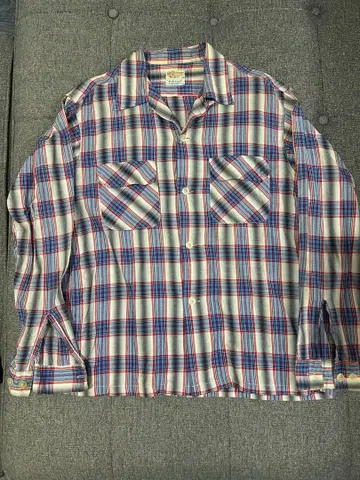 50s ENSENADA 옴브레 빈티지 셔츠 VINTAGE