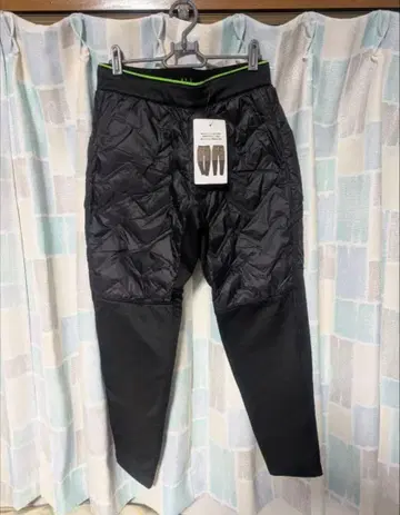 [ 새상품 ] 워크맨 믹스 다운 크로스 쉴드 팬츠 블랙 L