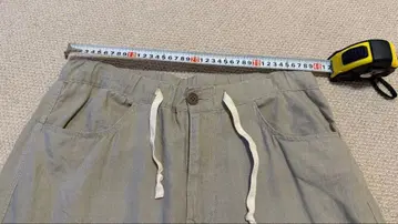 Green Label Relaxing 린넨 팬츠 베이지