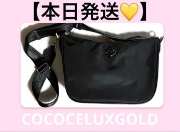 오늘 발송 COCOCELUXGOLD 포코노 나일론 하프문 디자인 백