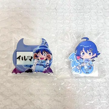 마계학원! 이루마군 카미애니 복권 E상 클립 배지 스즈키 이루마 2개