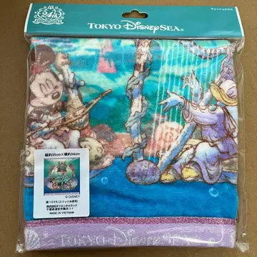 디즈니씨 24주년 워시 타월 머메이드 라군 미니 데이지