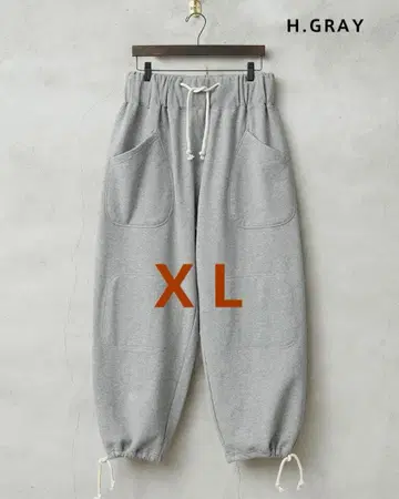 WAIPER 더블니 스웨트 팬츠 H.GRAY XL