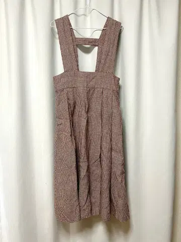 CHILDWOMAN 오버롤 스커트 체크 무늬