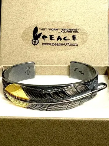 PEACE 특주 선금 페더 뱅글 윙록 WINGROCK