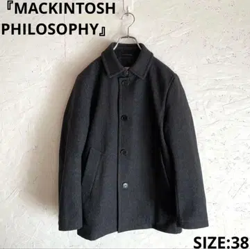 [ MACKINTOSH PHILOSOPHY ] 멜톤 울 코트 그레이 38