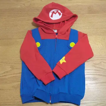 USJ 마리오 후드 부착 후드티 어린이용 110