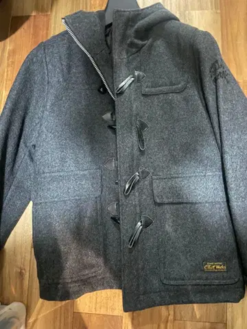 cluct 더플 코트 다크 그레이