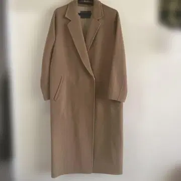 Spick&span 베이지 울 롱 코트 클리닝 완료 38