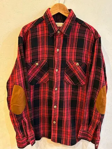 SUGAR CANE 체크 플란넬 셔츠 M 슈가케인