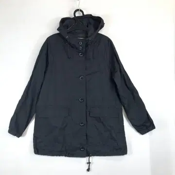 MHL. 마가렛호웰 마운틴 후드티 코튼 블랙 1 사이즈