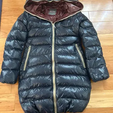 듀베티카 다운 코트 ACE 후드 네이비 38