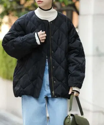 어반 리서치 아쿠타 코쿤 퀼팅 다운 노카라