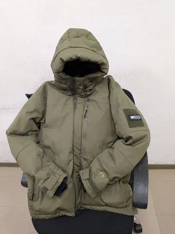 GRIP SWANY 파이어 다운 자켓 카키 XL