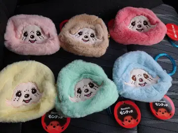 몬치치 복슬복슬 파우치 전 6종 세트