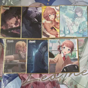 프로세카 미니 색지 레오니드 이치카 호나미 사키 스레즈레