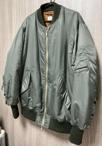 ungrid 언그리드 MA-1 자켓 카키