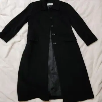 mila schon 블랙 롱 코트 40