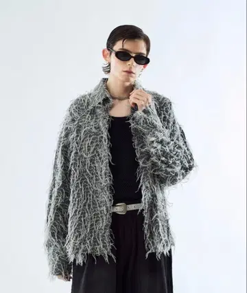 seyto 바이컬러 프린지 셔츠 가격 인하 가능!!