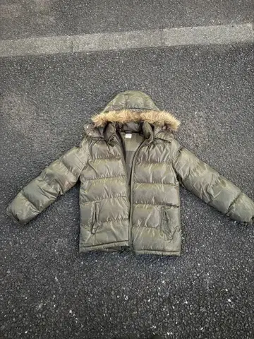 퍼 다운 y2k 시크 스타일 헤이세이 그린 M 사이즈 CINEMA