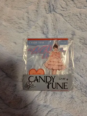 CANDYTUNE 타치바나 코토미 아크릴 스탠드 & 친필 사인 스티커